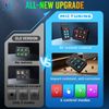 MICTUNING 6 Gang Switch Panel RGB LED On-Off Circuit Control Box Wireless Remote