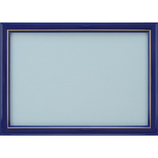 Yanoman Wooden Puzzle Frame, New DX Wood Frame, Premium Blue, 10.2 x 15.0 inches (26 x 38 cm), Panel NO.3, Cell Cover (Transparent Sheet), UV Protection, Panel, Plaque, Blue, Blue