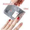 YIAGUN Foil Nail Wraps Remover, 100 PCS Nail Foil Aluminium Wraps, with Pre-Attached Lint-Free Cotton Pads for Fast & Gentle Soak Off Gel Polish Removing