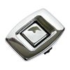 Inline Tube Compatible with 1969-72 GM A-Body Bucket Seat Back Chrome Release Button EA