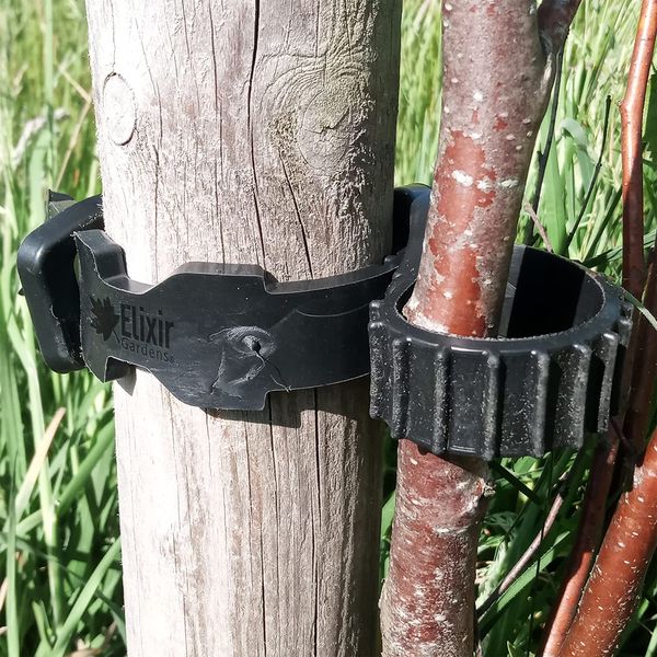 Elixir Gardens ® 30Cm Super Soft Rubber Tree/Plant Ties - 100