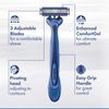 Gillette Sensor3 Comfort Men's Disposable Razors, 12 Razors