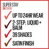 Maybelline Super Stay 24, 2-Step Liquid Lipstick Makeup, Long Lasting Highly Pigmented Color with Moisturizing Balm, Endless Espresso, Brown, 1 Count