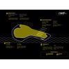 Net Custom Fec Alloy Saddle - Icon, One Size