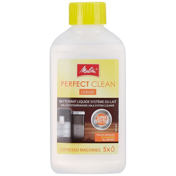 Melitta Milk System Liquid Cleaner, For the Best Automatic Coffee Machine, 250 ml