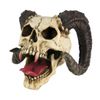 PTC Ram Horned Skull Figurine New