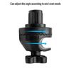 2 Pcs Garden Swing Plastic Fittings, Swing Frame Plastic Fitting Match Diameter 2.2cm Swing Chair Frame Interface