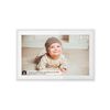 Denver PFF-1021WMK2 Digital Wi-Fi Picture Frame - 10.1 Inch IPS Touch Screen, Integrated FRAMEO Software, Easy Smartphone Connection, Automatic Shut-Off Function, White