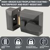 Double Locking Night Latch Narrow, Deadlock Yale Type Cylinder (1206GV)