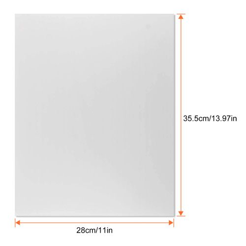 Acrux7 20 Pack 11" X 14" Foam Boards, 1/8" Thickness Foam Core Baking Boards Polystyrene Poster Board Signboard for Presentations, School, Office & Art Projects