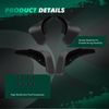 SCITOO Mud Flaps 4PCS Suitable for Volkswagen Passat 2012-2014 Front & Rear mud Flaps Splash Guard Set