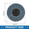 A ABSOPRO Flap Sanding Disc Aluminum Oxide Blue