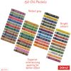 DOMS Oil Pastel Jumbo 50 Shades