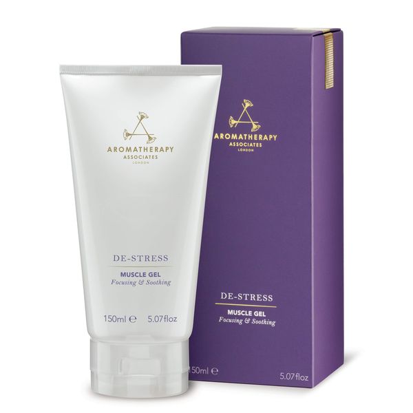 Aromatherapy Associates De-Stress Muscle Gel. Effective Gel to Soothe and Heal The Body. Blended with Rosemary, Ginger and Black Pepper Essential Oils (5.07 oz)