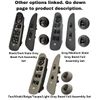 SWITCHDOCTOR Rear Passenger Window Switch and Bezel Set for with 2002-2008 Dodge Ram (Gray)