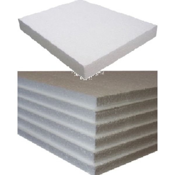 25 Small White Rigid Polystyrene Foam Sheets Boards Slabs - Size 600mm Long x 400mm Wide x 25mm Thick - EPS70 SDN Floor Insulation Sheeting Packing Void Loose Fill Filler Protective