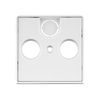 REV PrimaLuxe 0240630111 Antenna Socket Cover (TV/RF), White