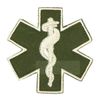 rod of Asclepius Patch Drab