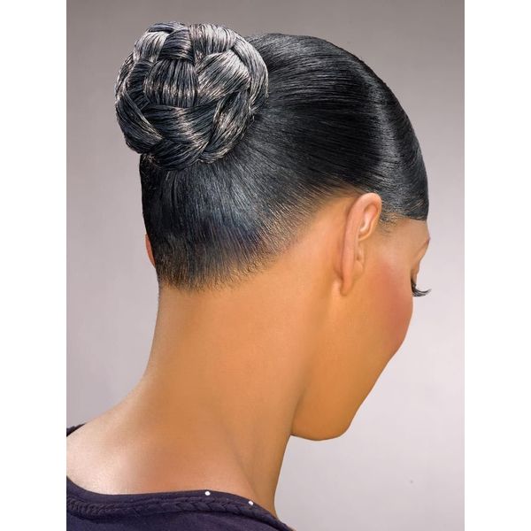 DOME S (Foxy Silver) - Synthetic Dome in JET BLACK