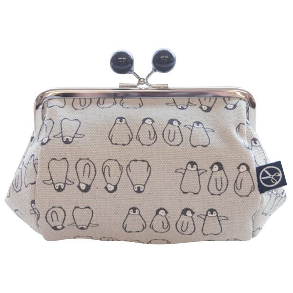 Goshikihanpudo Animal Series Coin Purse with Metal Clasp (Beaded)