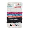 Scunci Everyday and Active Strand Elastics | Assorted Colors | 6-Pcs per Pack | 1-Pack