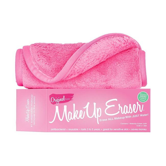 Original Pink Make Up Eraser - Full Size (15.5" x 7.25") - Brand New In Box