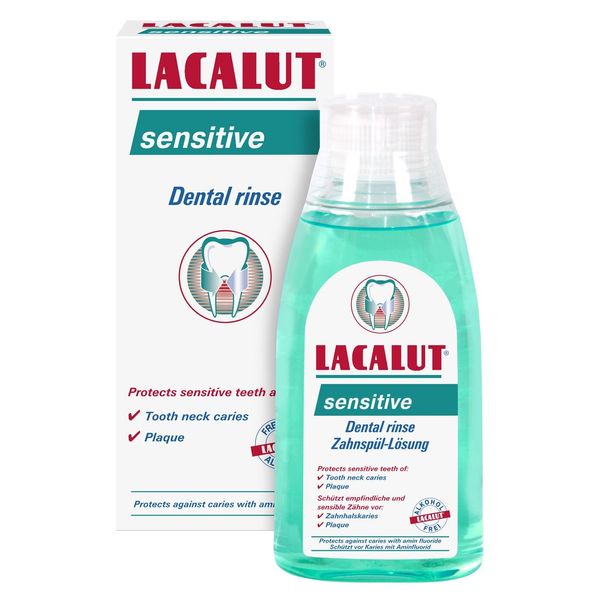 Lacalut Sensitive Mouthwash, 300 ml