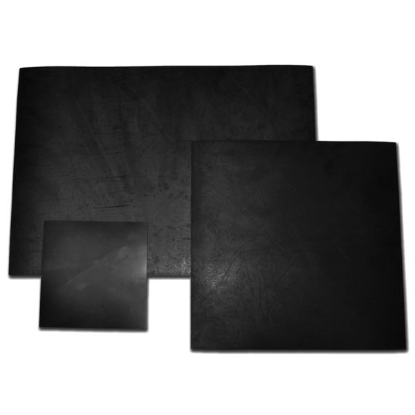 Solid Black Rubber Sheeting/Sheet x 5mm Thick - Water & Gasket Making Seals, Spacers, Washers (300mm x 300mm)