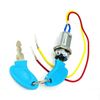 2 WIRE IGNITION KEY LOCK SWITCH FOR INVACARE LYNX PANTHER ZOOM MOBILITY SCOOTERS
