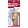 OTC Knee Support, Front Opening, Pressure Pads, Knit Elastic, Large