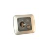 Clearcut - Flatline Silver Single Surround - Support Frame - 12v Socket-TV Aerial - Campervan and Motorhome