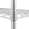5-Tier Rolling Storage Rack - Adjustable, Heavy Duty & Metal Garage Rack