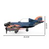 Cogo CG3092 3-in-1 Airplane Blue Orange-