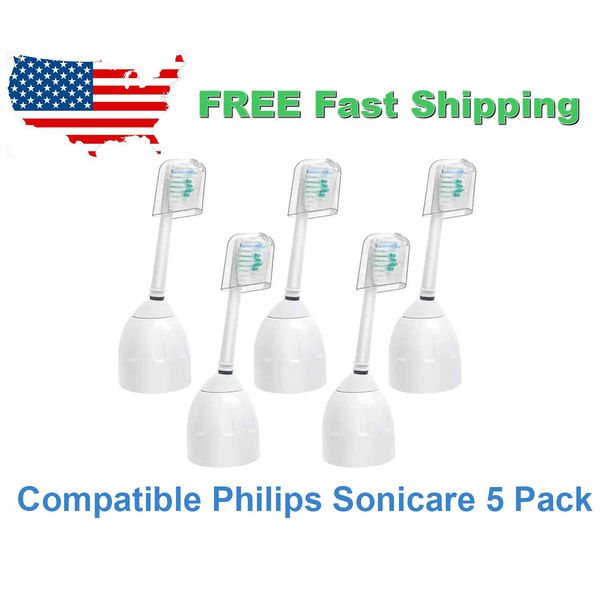 5x OralPro Replacement Toothbrush Brush Heads compatible with E Series HX7001