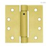 (5 Pack) Adjustable Spring Door Self-Closing Commercial Hinge - 4 inch - Square 