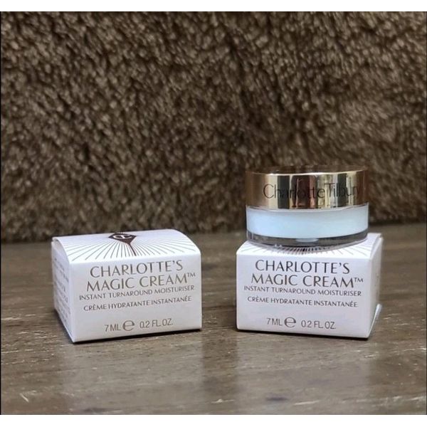 Charlotte Tilbury Charlotte's Magic Cream  Moisturizer MINI 7ml/0.2oz Each [x2]