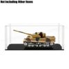 US Acrylic Display Case 13.3" L Box Self-Install Dustproof for 1/18 Model Car