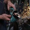 12V Brushless Cordless Angle Grinder Set with Li-ion Battery & Charger & Discs