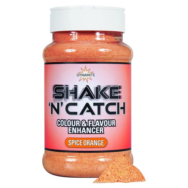 Dynamite Baits Shake 'N' Catch Colour & Flavour Enhancer (Spice Orange)