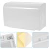 HOMSFOU 1pcs Wall Switch Socket Outlet Cover, 86 Type Wall Outlet Plate Panel Box- Proof Box Guard Case Protector (White)