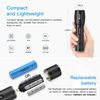 (5 PACK) AMUOC HANDHELD FLASHLIGHTS LED TACTICAL S1000 ZOOMABLE 5 MODES