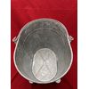 35 Quart Galvanized Steel Mop Bucket 0716BC Dover With 2” Casters