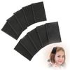 RICISUNG Bangs Clips, 10 Pieces, Bangs Fastener, Hair Holder, Hair Clip, Velcro, Hair Velcro Fixing Fringe, Face Wash, Makeup