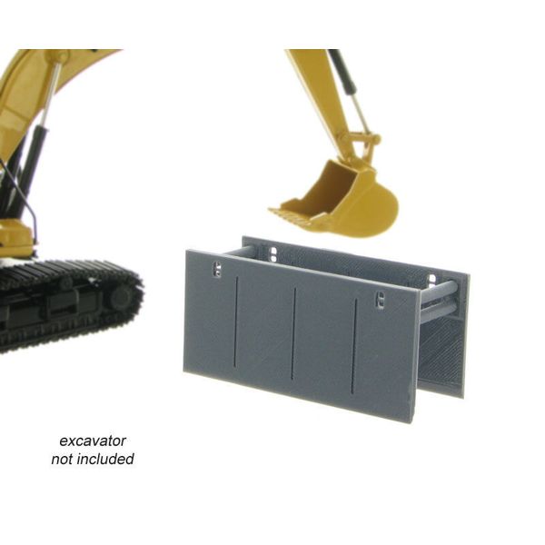 1:50 TRENCH GUARD PLASTIC 3D TO SCALE DIORAMA PART