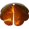  Erva Pole Mount Scalloped Edge Squirrel Baffle Copper Tint Finish SB8SEC