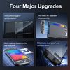Clear Dockable Protective Case Compatible with Nintendo Switch 2 2025, Transparent Hard Shell, Slim Cover Protector for Joy-Con & Grip, Split Design, Anti-Scratch, Shock-Absorption