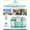 Purepremium Blood Pressure Support Herbal Supplement 90 Count Nitric Oxide Boost