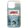 Jaws 50th Anniversary Poster Vintage Style Front & Back Case for iPhone 15 Pro Max