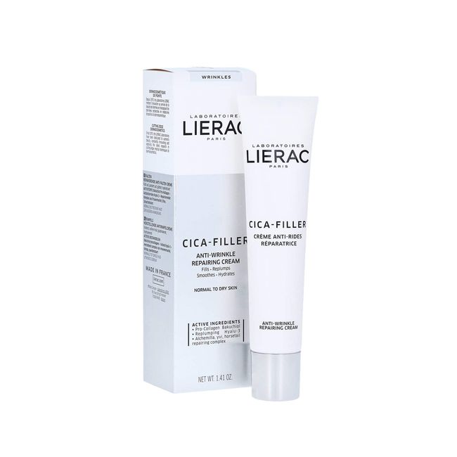 Lierac Lierac Cica-Filler Cream - Kuru Ciltler İçin Onarıcı Cilt Bakım Kremi 40ml 1 Paket