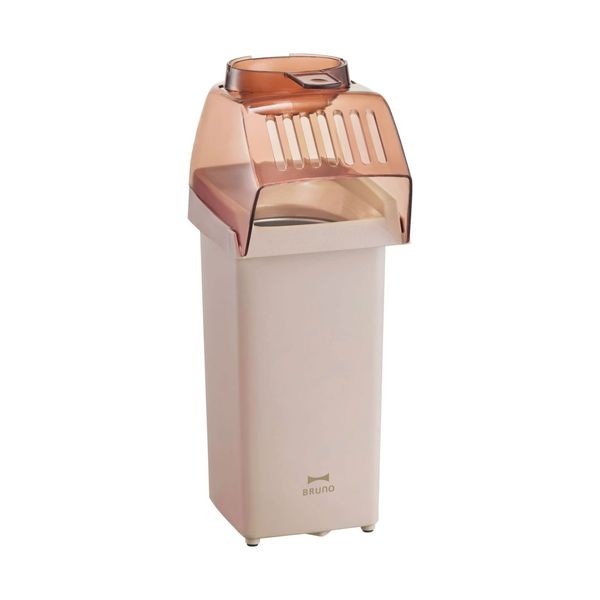 BRUNO BOE107-PBE Popcorn Maker Popcorn Machine Non Fly Handmade Home Party Baking Pink Beige